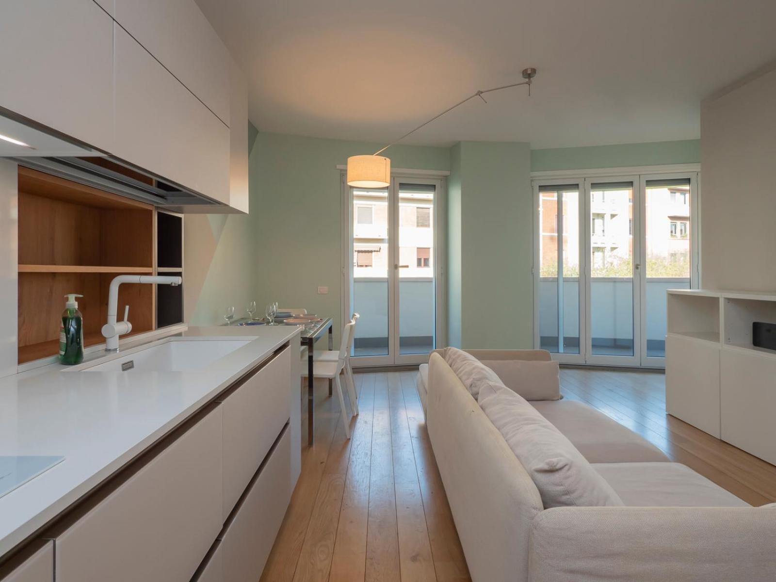 Apartment Elegante E Luminoso Con Box Auto A Pochi Passi Da Metropolitana M4